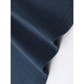 Simple and stylish E-letter printed men's round neck short sleeved T-shirt, comfortable and breathable casual sports top suitable for spring and summer vacation leisure